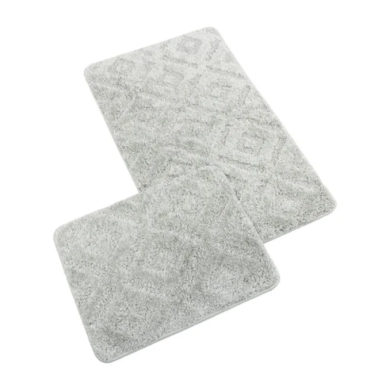 Bellatex BANYSILVER Koupelnová sada Světle šedá - 60x100, 60x50cm