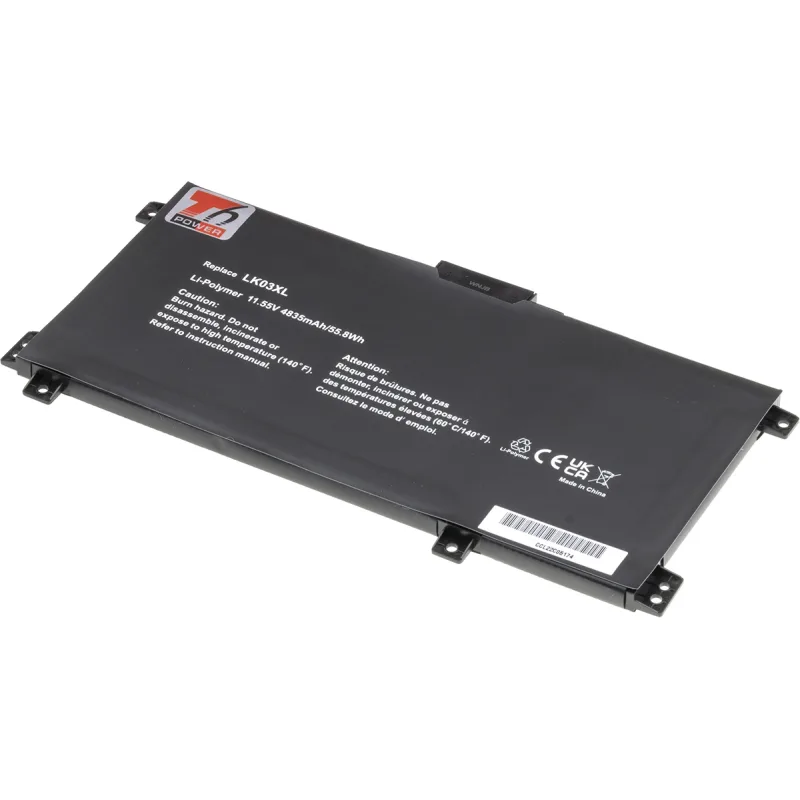 Baterie T6 Power HP Envy 15-bp000, 15-cn000, 17-ae000 x360 serie, 4835mAh, 55Wh, 3cell, Li-pol NBHP0165