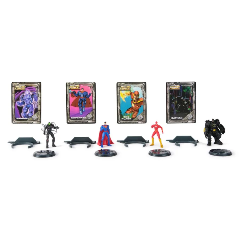 Spin Master DC METAL FORCE MULTIBALENIE FIGÚROK 5 CM S PODSTAVCOM
