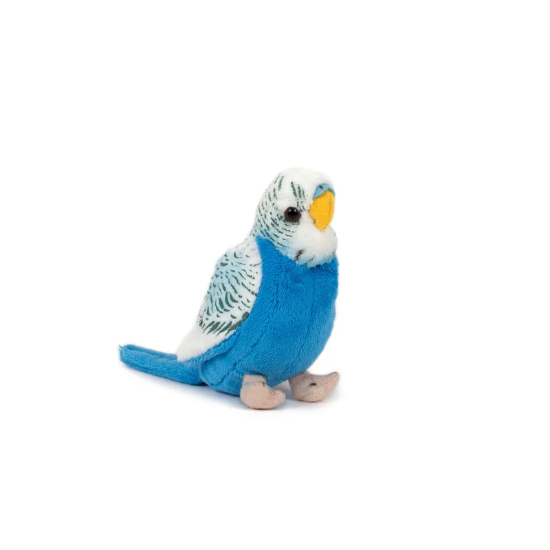Teddies Andulka vlnkovaná plyš 13cm modrá 0m+