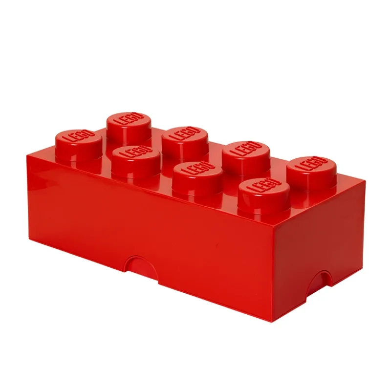 Smartlife LEGO úložný box 8 - červená
