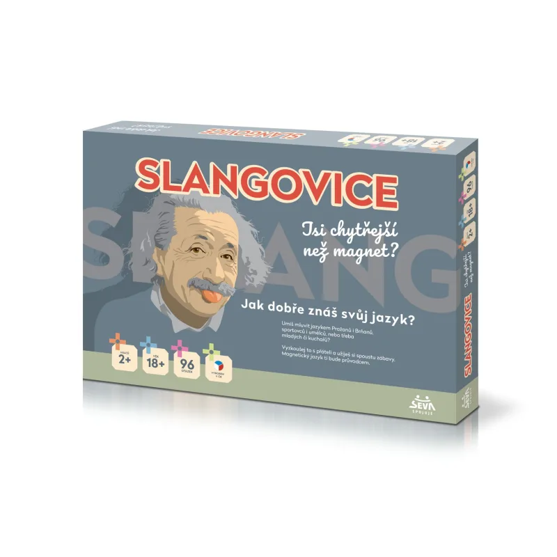 SEVA Slangovice spoločenská magnetická hra v krabici 42x29x4cm