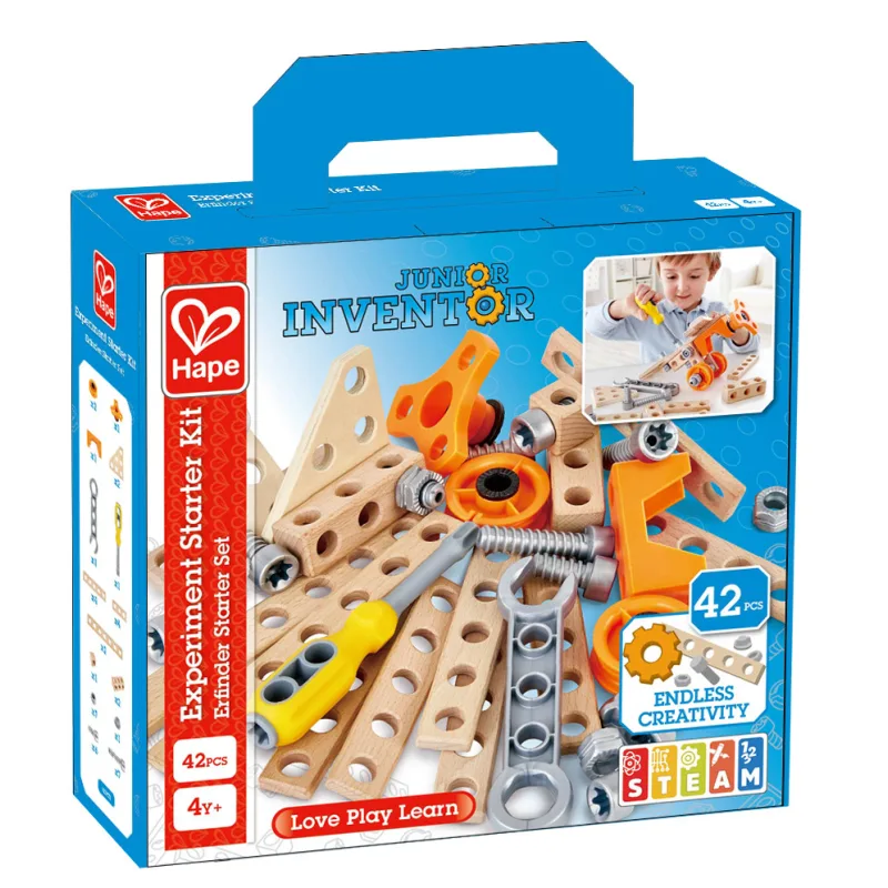 Hape Vedecké laboratórium - základná sada, 42 ks