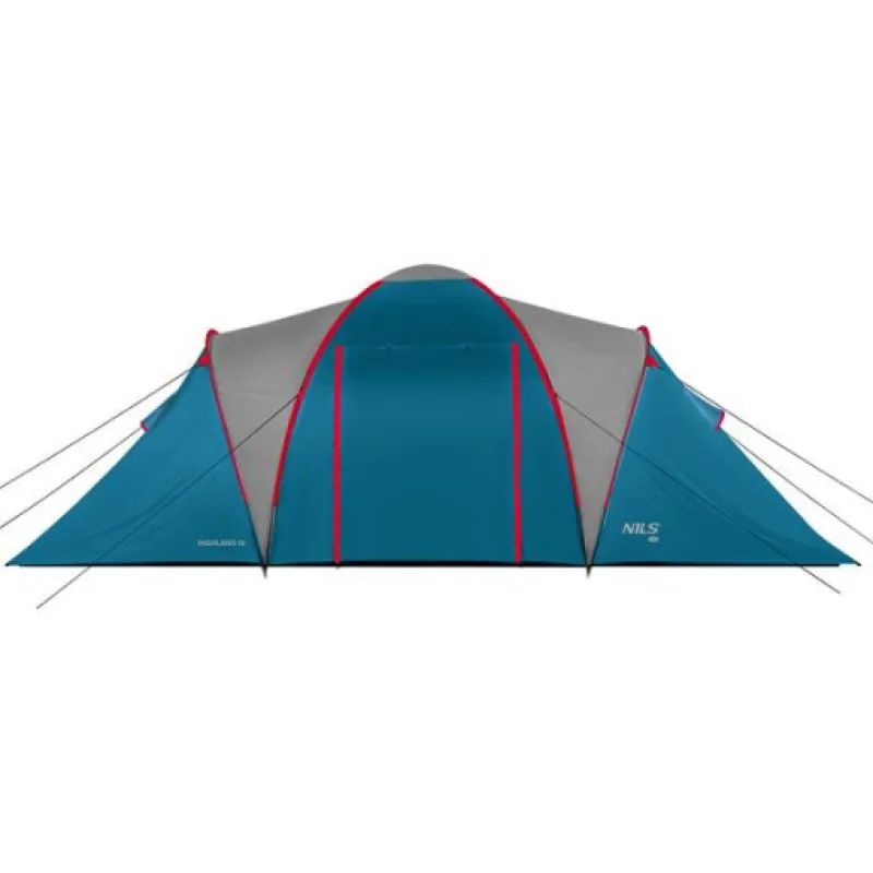 Rodinný stan NILS Camp NC6431 Highland IV modro-šedý