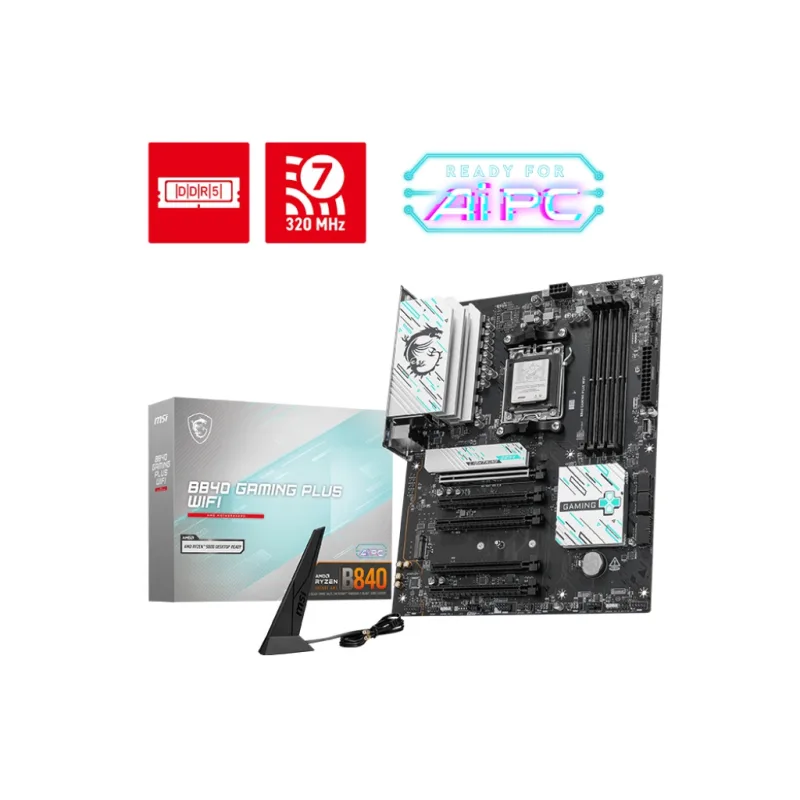 MSI B840 GAMING PLUS WIFI/AM5/ATX B840 GAMING PLUS WIFI