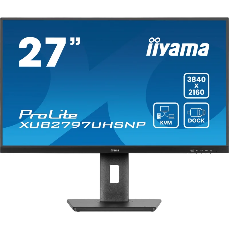 iiyama ProLite/XUB2797UHSNP-B1/27"/IPS/4K UHD/60Hz/4ms/Černá/5R XUB2797UHSNP-B1