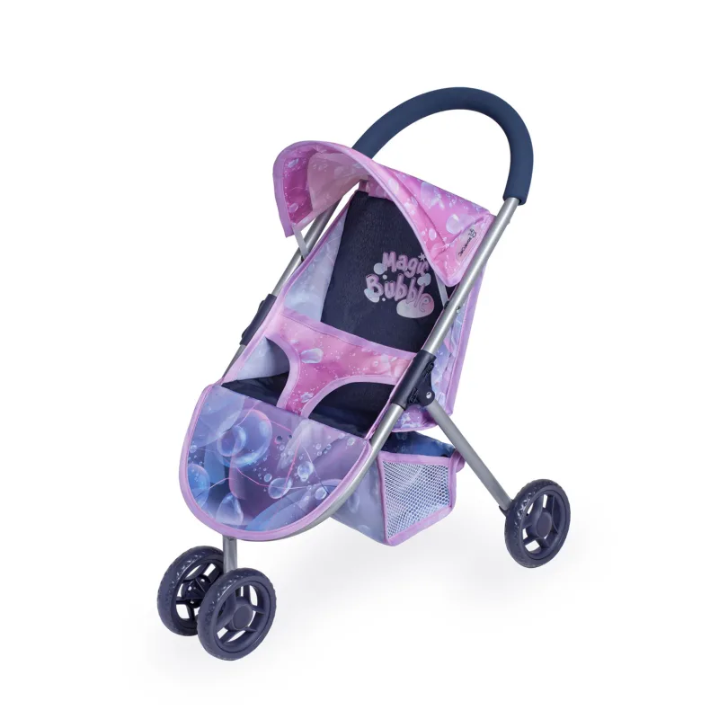 Rappa DeCuevas 90276 Športový kočík pre bábiky trojkolesový Magic Bubble 2024 - 55 cm