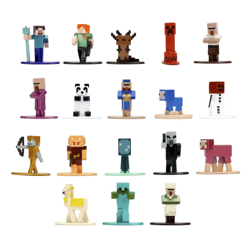 Jada Minecraft Kovové sběratelské nanofigurky 18 ks, Wave 13
