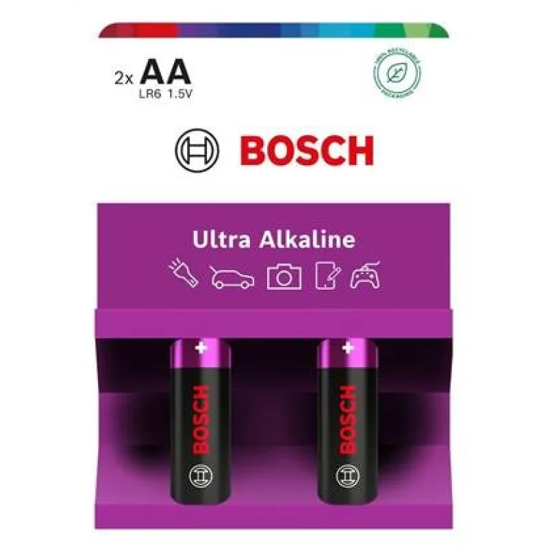 Bosch LR6UA2B/ 00 Ultra Alkaline (Blistr 2 ks) 444250,00