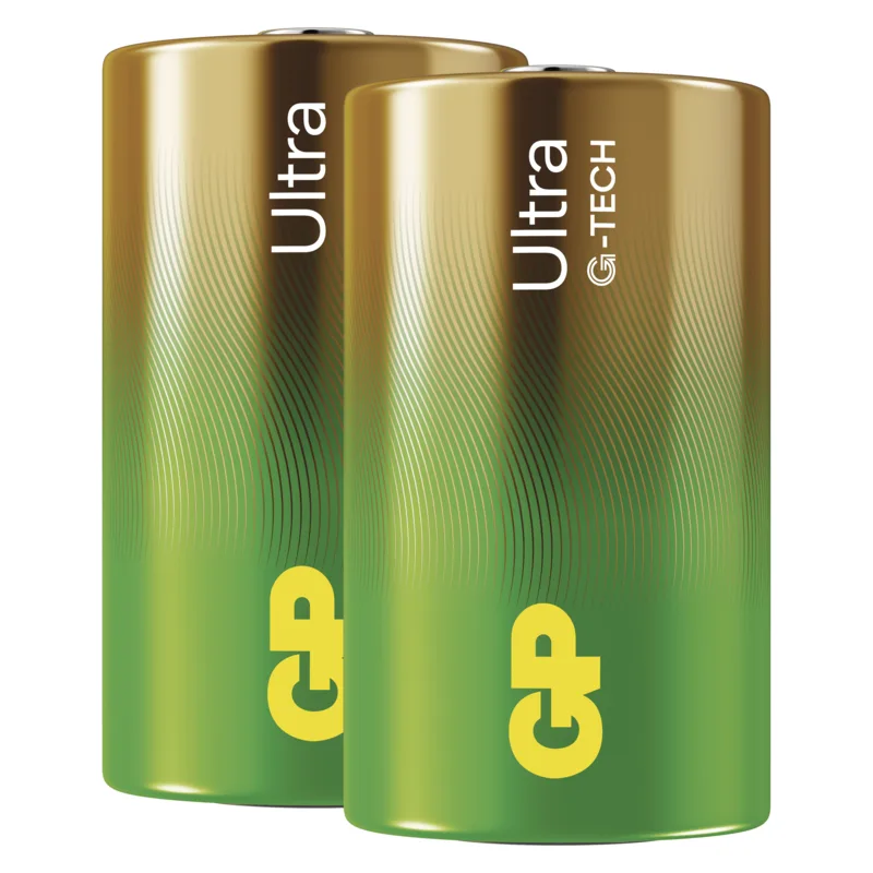 GP BATERIE GP Alkalická baterie ULTRA D (LR20) - 2ks 1013422100