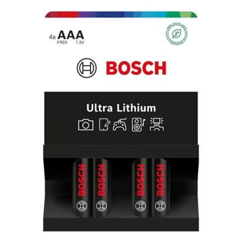 Bosch FR03UL4B/ 00 Ultra Lithium (Blistr 4 ks) 444270,00