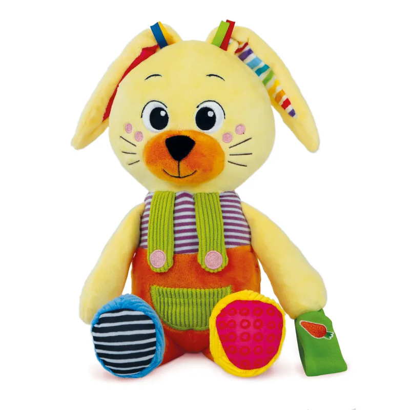 Clementoni Clemmy baby - Môj prvý plyšák - Zajačik Ben v darčeku. kazete