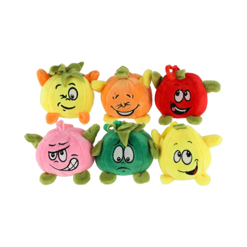 Teddies Ovocie prívesok plyš 8cm 6 druhov