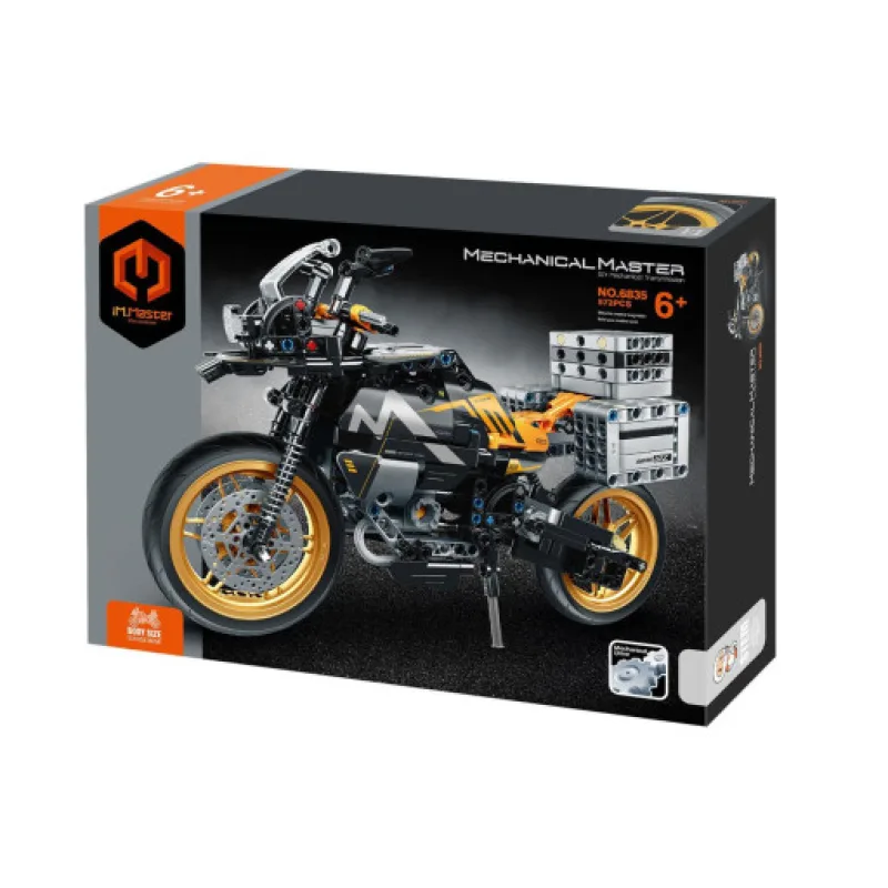 Stavebnice iM.MASTER motorka silniční enduro, 572 dílků