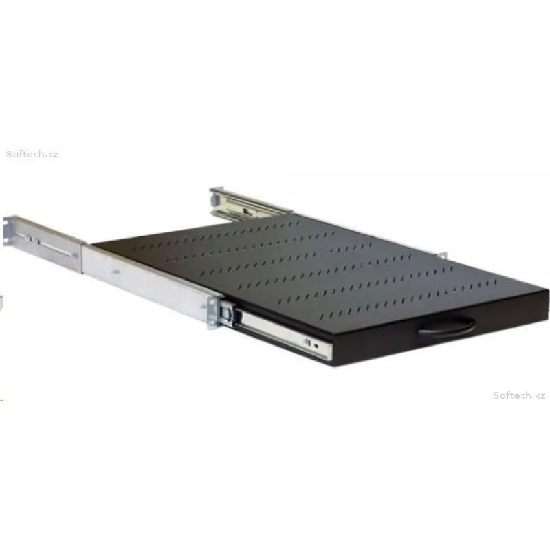 TRITON 19" výsuv.police 650mm plnovýsuv,nosn.45kg černá RAB-UP-X19-A1