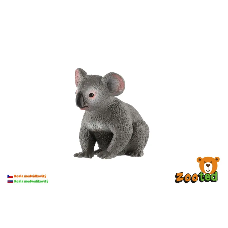 ZOOted Koala medvedíkovitý zooted plast 8cm v sáčku