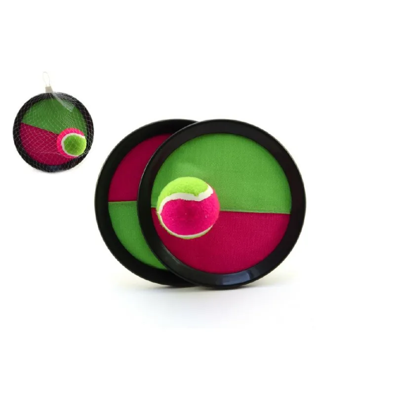 Teddies Lambáda/Catch ball hra s loptičkou 19cm v sieťke