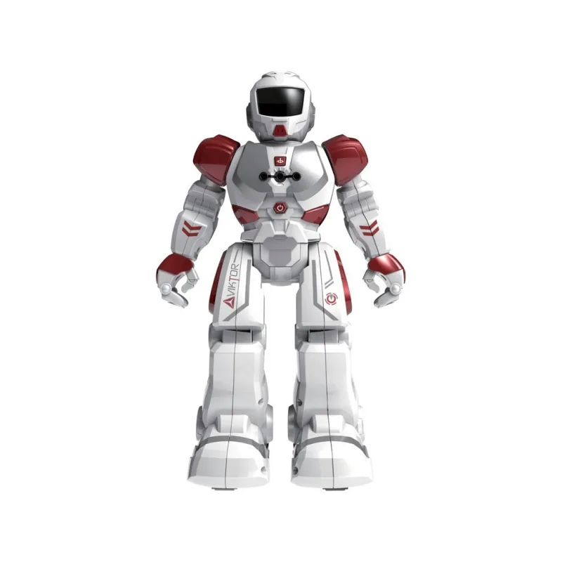 MADE Robot Viktor na IR dálkové ovládání 27cm (červený), 21funkcí