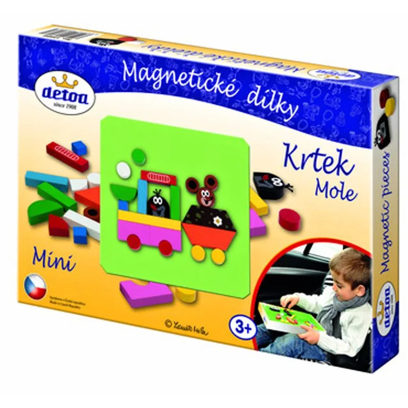 Detoa Magnetické puzzle Krtek Mini