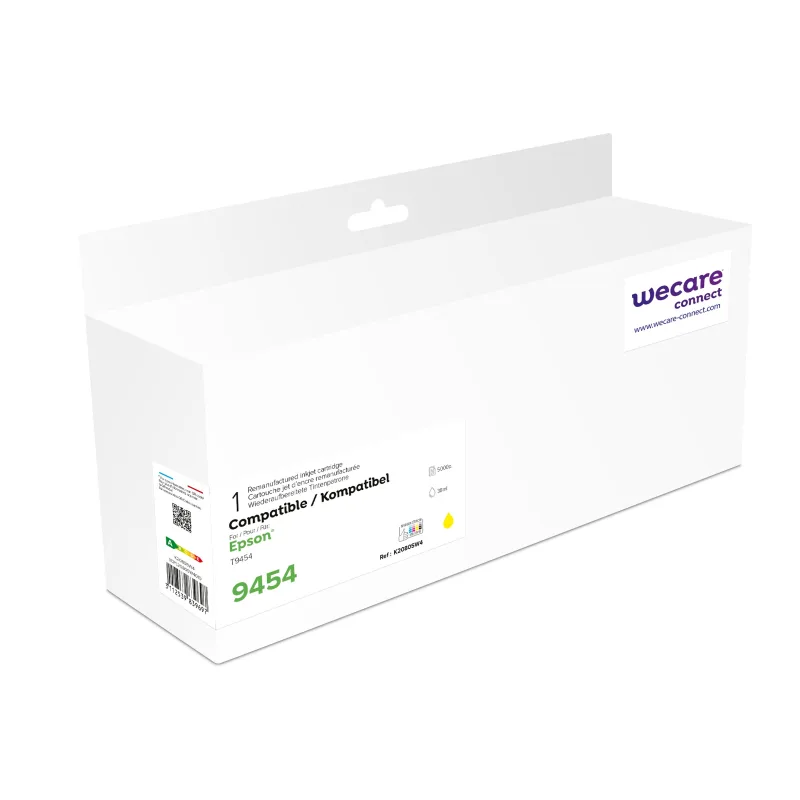 WECARE ARMOR ink kompatibilní s Epson C13T945440, žlutá/yYellow K20805W4