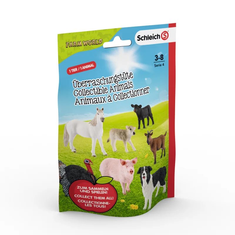 Schleich 87972 Vrecko s prekvapením - farmárske zvieratká XS