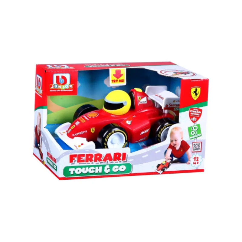 BB Junior Ferrari F2012 se zvuky, červená
