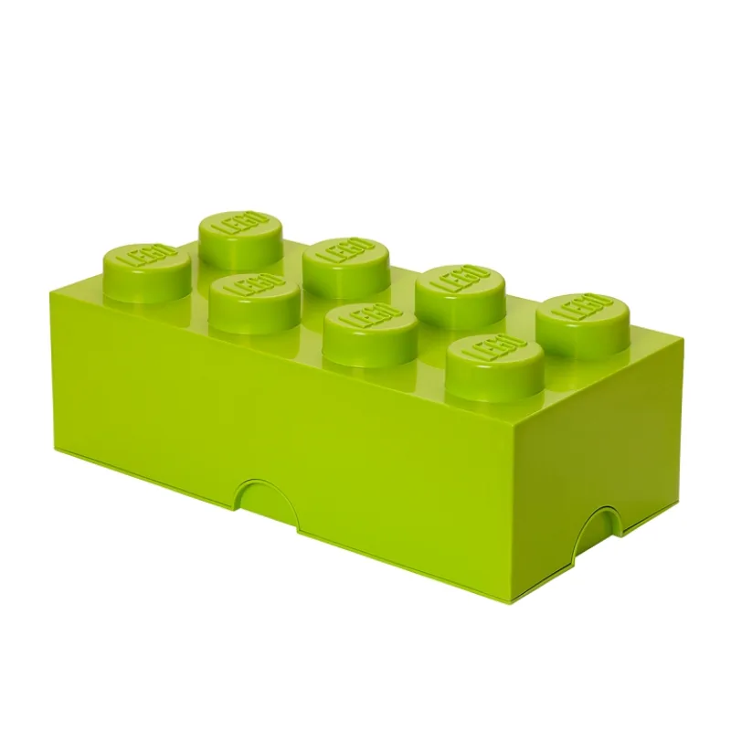 Smartlife LEGO úložný box 8 - světle zelená