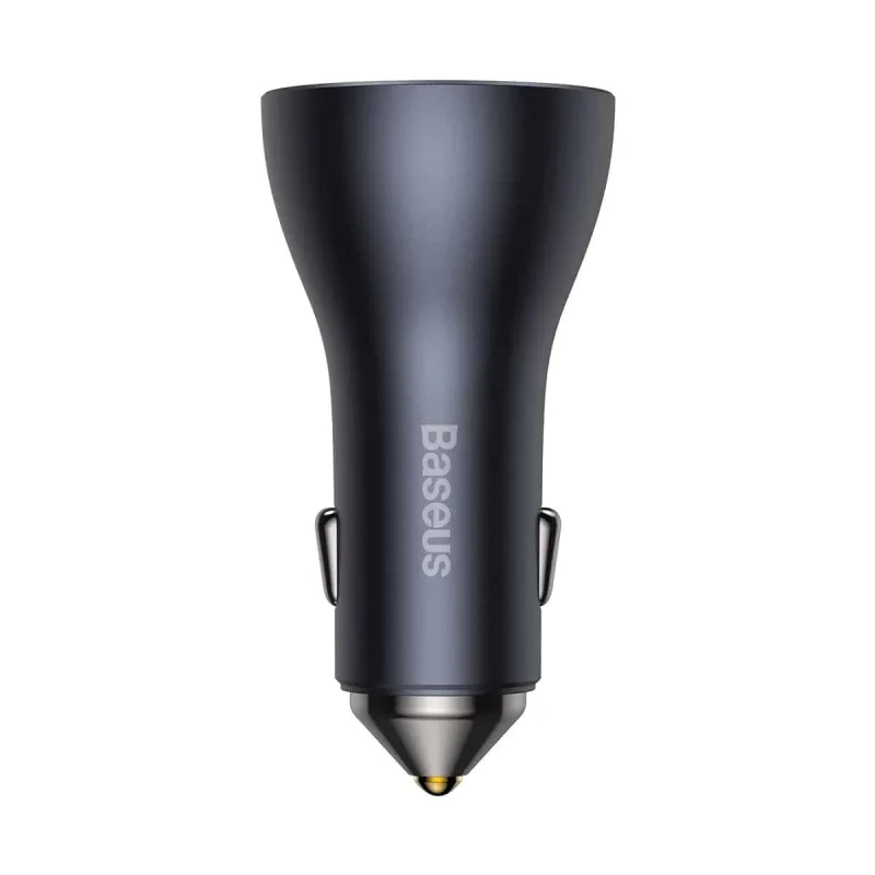 NONAME Baseus CGJP010013 Nabíječka do Auta Triple Quick Charger USB/USB-C/USB-C 65W Dark Grey 6932172610289