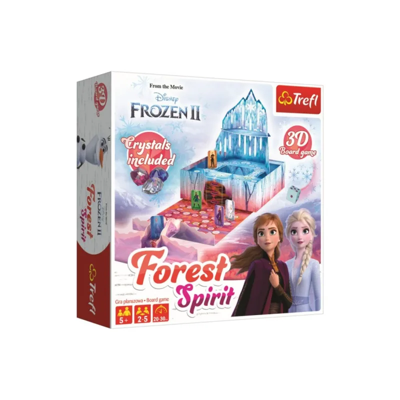 Trefl Forest Spirit 3D Ľadové kráľovstvo II/Frozen II spoločenská hra v krabici 26x26x8cm