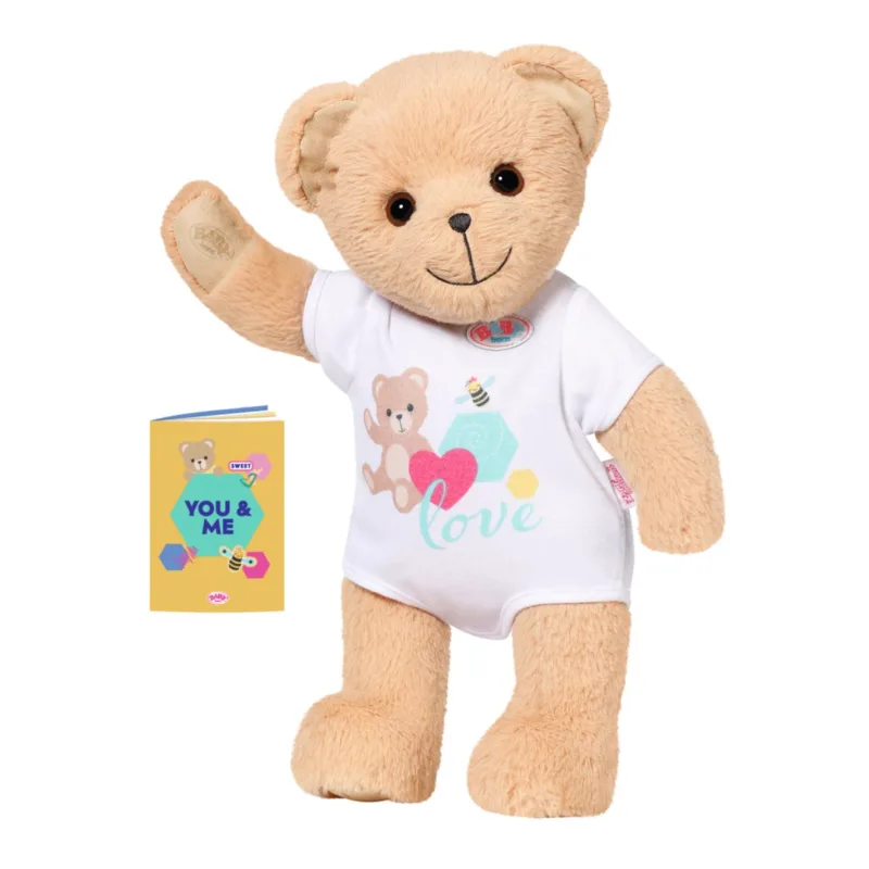 Zapf Bear BABY born, biele oblečenie