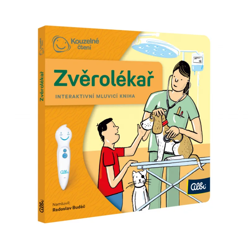 Albi Kúzelné čítanie Minikniha - Zverolekár
