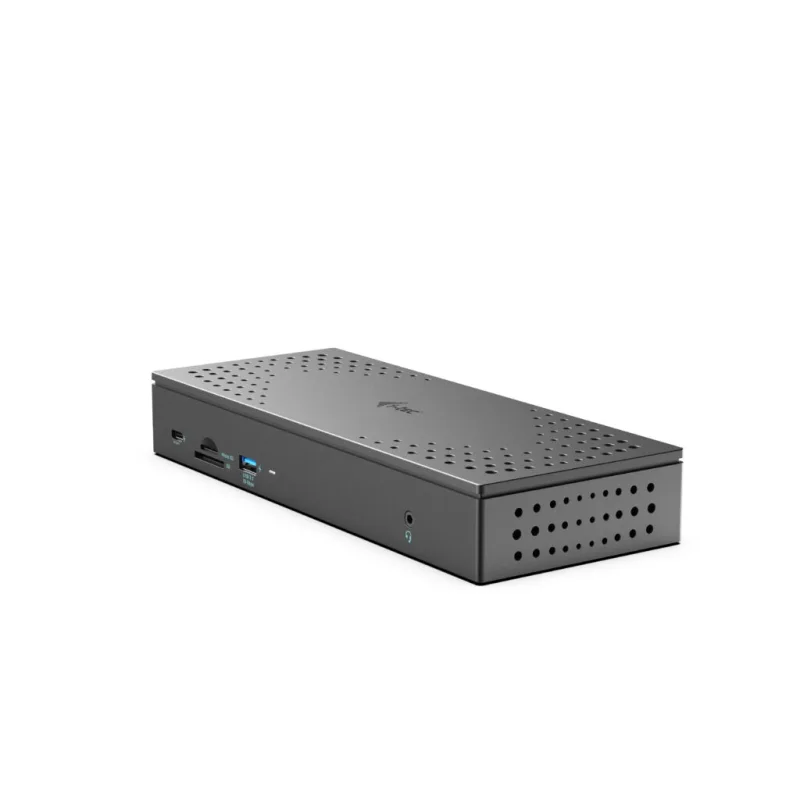 i-tec Universal USB 3.0/USB-C/Thunderbolt, Quattro 4K Display Docking Station, Power Delivery 100W CAQUATTRODOCKPDPRO