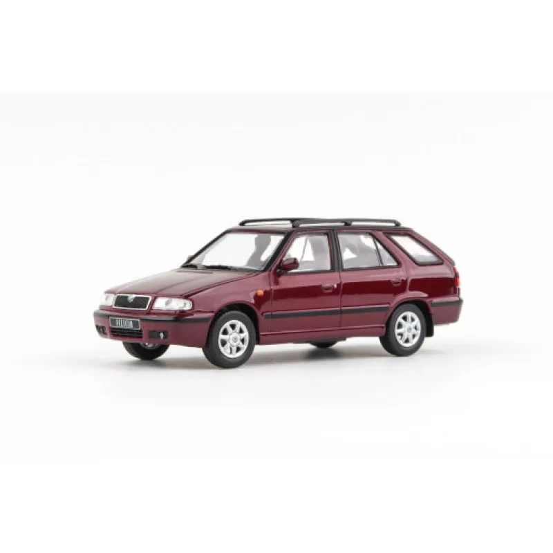 Abrex Škoda Felicia FL Combi (1998) Červená Hot Chilli Metalíza 1:43