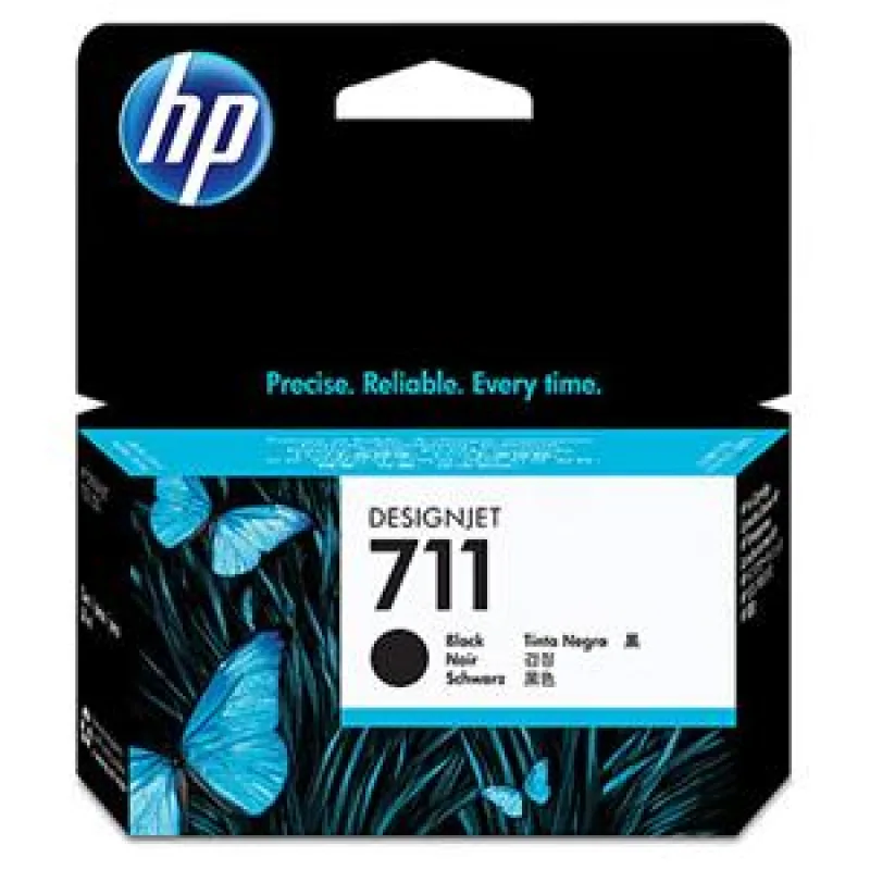HP no 711 - černá inkoustová kazeta, CZ129A CZ129A