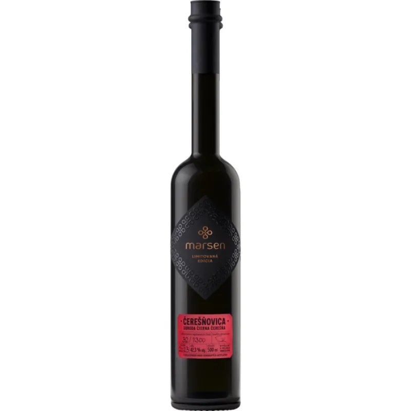 Marsen Čerešňovica odroda Čierna čerešňa 42,3% 0,5 l (čistá fľaša)