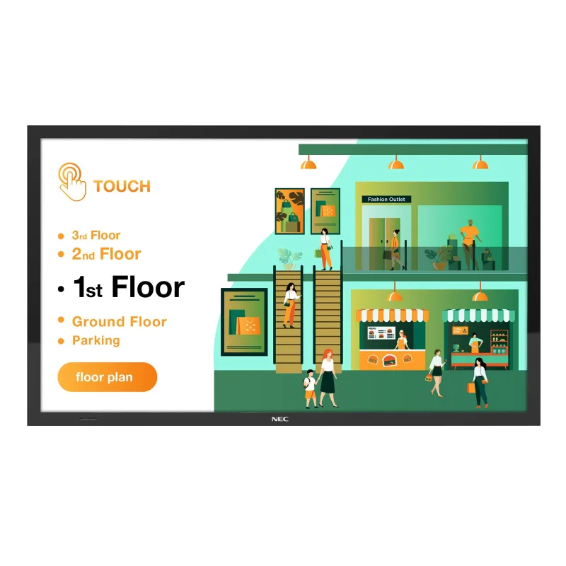 SHARP/NEC 55" LED NEC M551 PCAP,3840x2160,24/7,500cd,touch 60005082