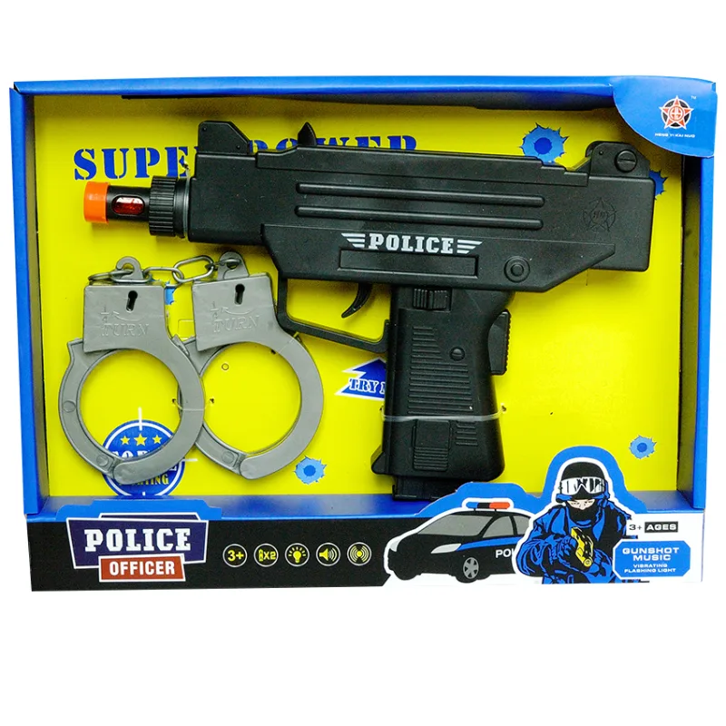 Plejo Mac Toys Policajná pištoľ s putami