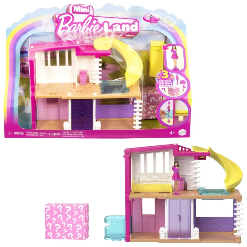 Mattel Barbie MINI BARBIELAND DOMČEK - MALIBU DOM