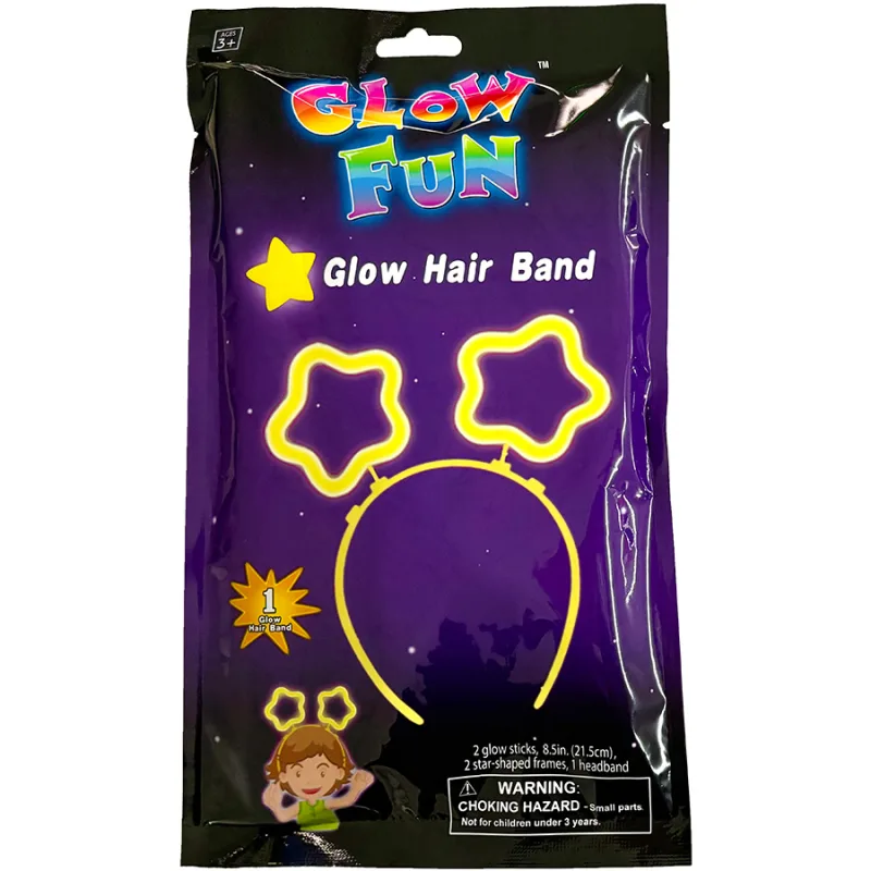 Glumi Mac Toys GLUMI Svietiaca čelenka - Hviezdičky