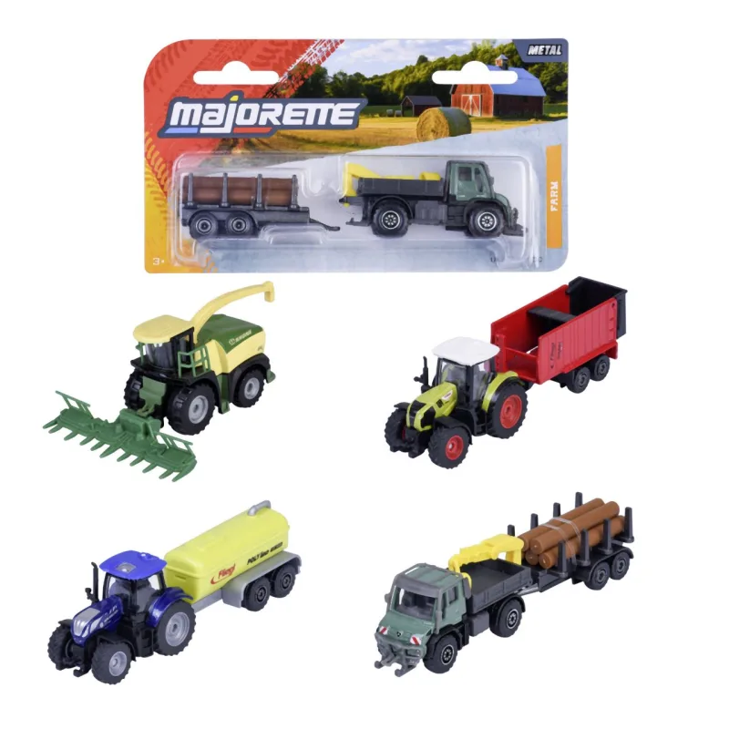 Majorette Farmářské vozidlo kovové, 5 druhů