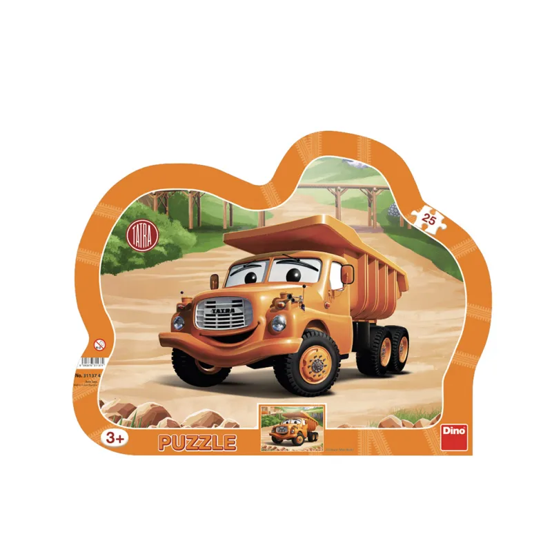 Dino puzzle Tatra 25D doska