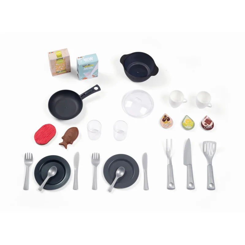 Smoby Kitchen Bon Appetit Cherry blue and white electronic