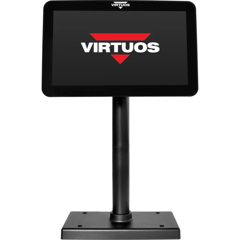 10,1" LCD barevný zákaznický monitor Virtuos SD1010R, USB, černý EJG1008
