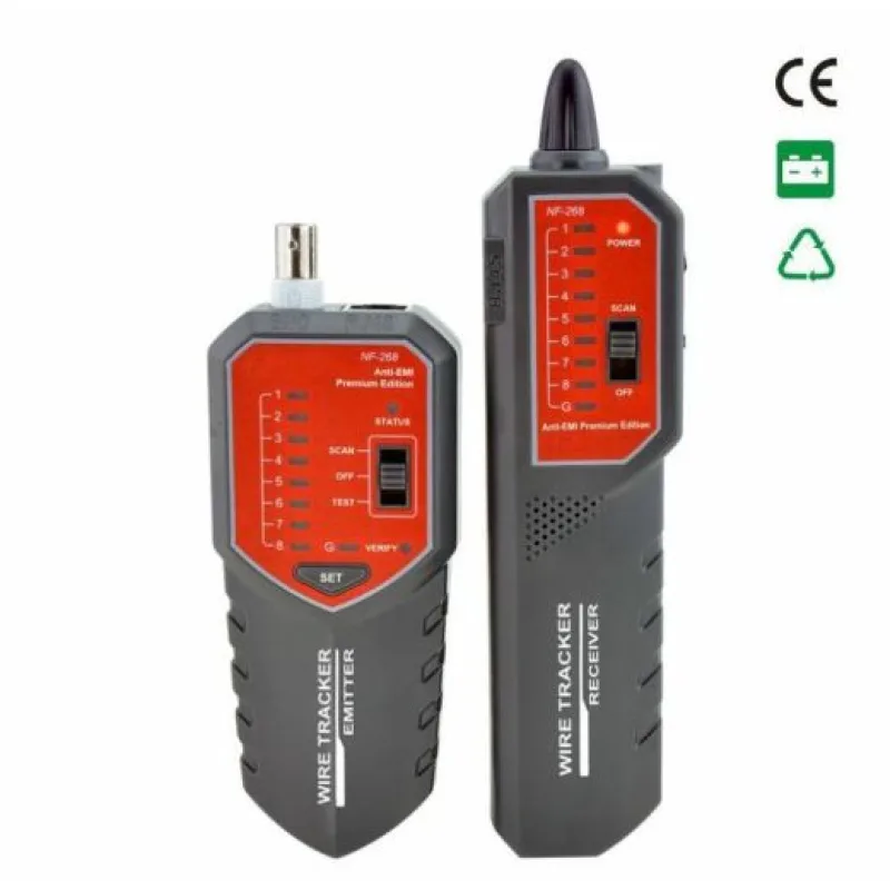 W-STAR Tester WS-NF-268 Tester a lokalizátor UTP, telefon. a koax. kabelů WS-NF-268