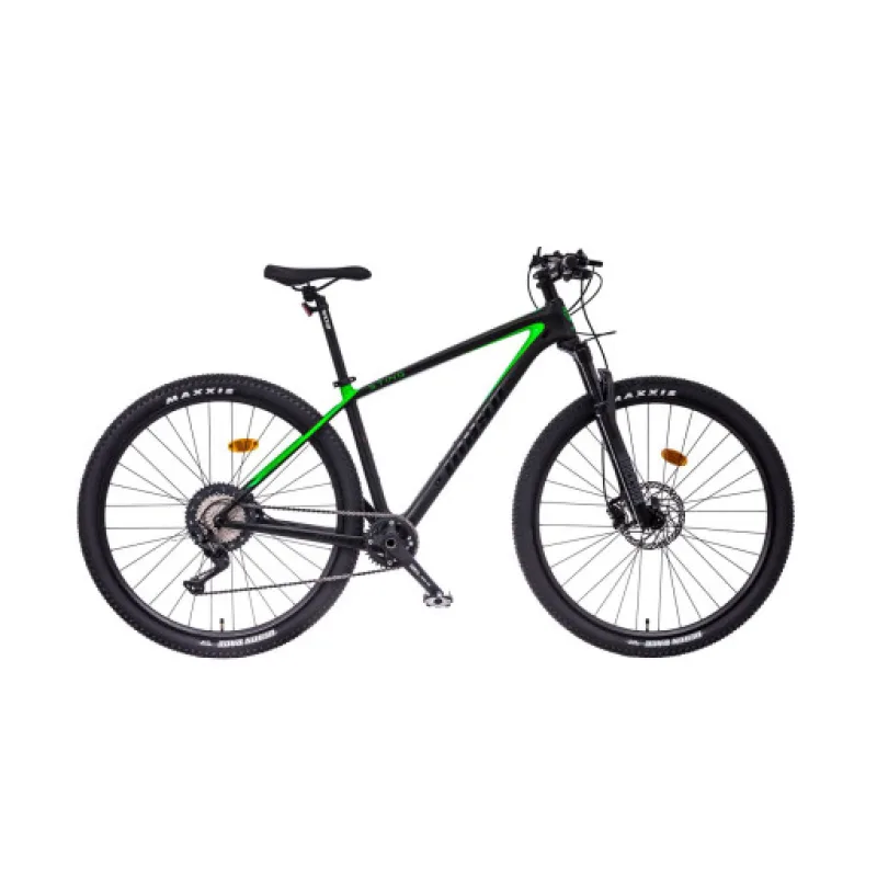 Mayo 29" Carbon Max Disc 12spd 2025, rám 17", černo-zelené