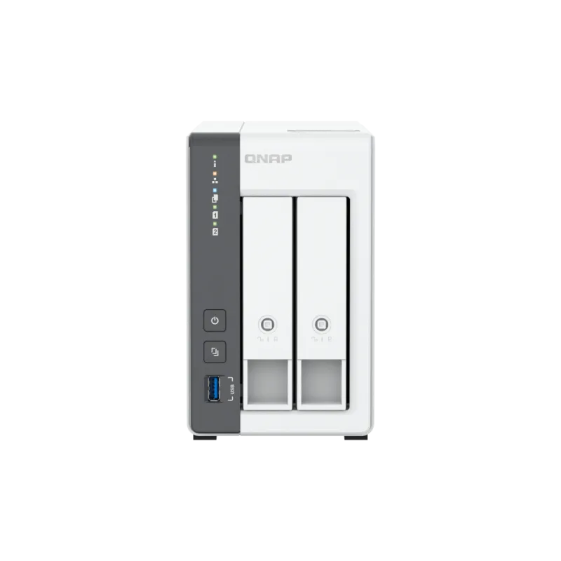QNAP TS-216G (4core 2,0GHz + NPU, 4GB RAM, 2x SATA, 1x GbE, 1x 2,5GbE, 2x USB 2.0, 1x USB 3.2) TS-216G