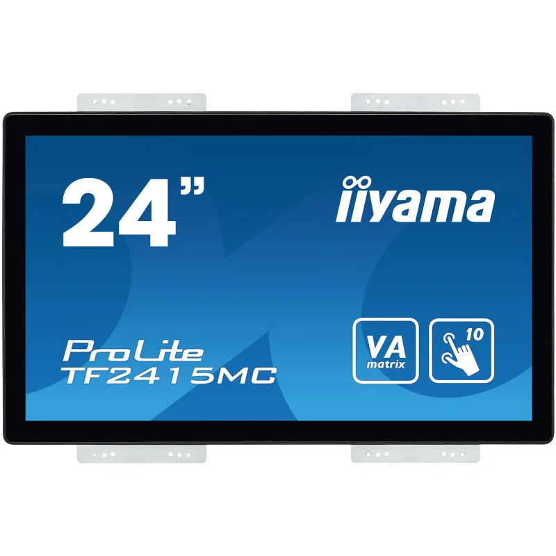 24" iiyama TF2415MC-B2: VA, FullHD, capacitive, 10P, 350cd/m2, VGA, DP, HDMI, černý TF2415MC-B2