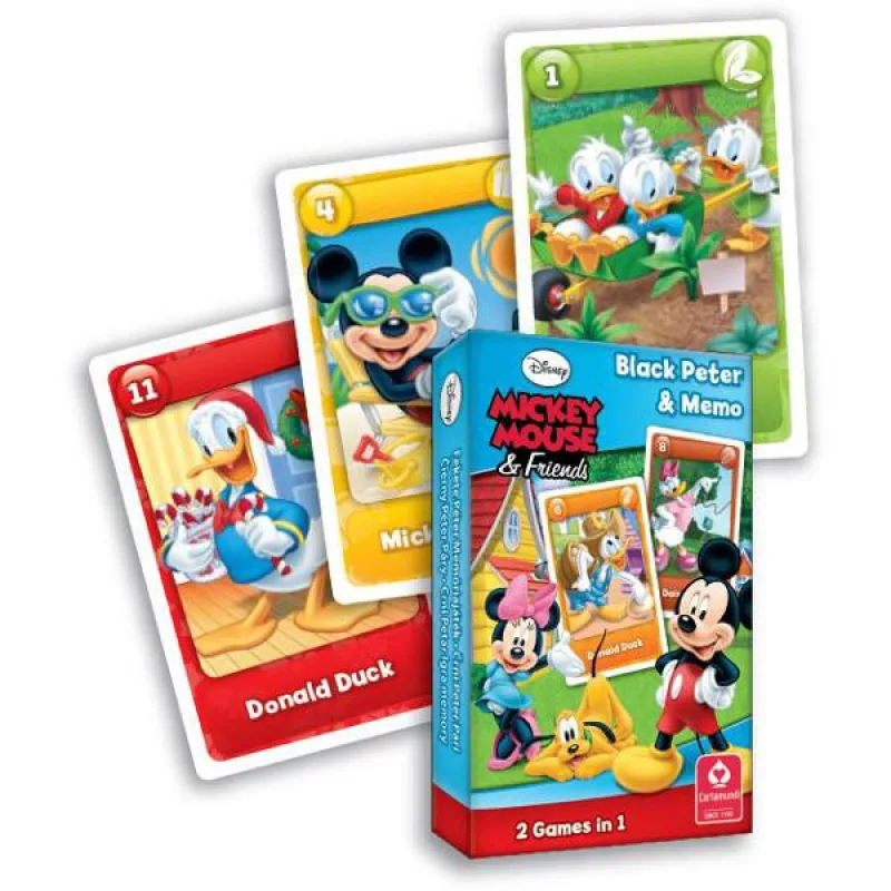 Rappa Karty Čierny Peter - Mickey Mouse