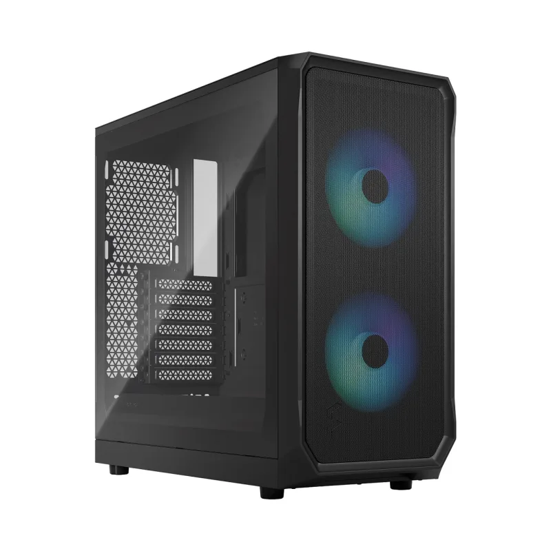 Fractal Design Focus 2 RGB Black TG Clear Tint/Midi Tower/Transpar./Černá FD-C-FOC2A-03