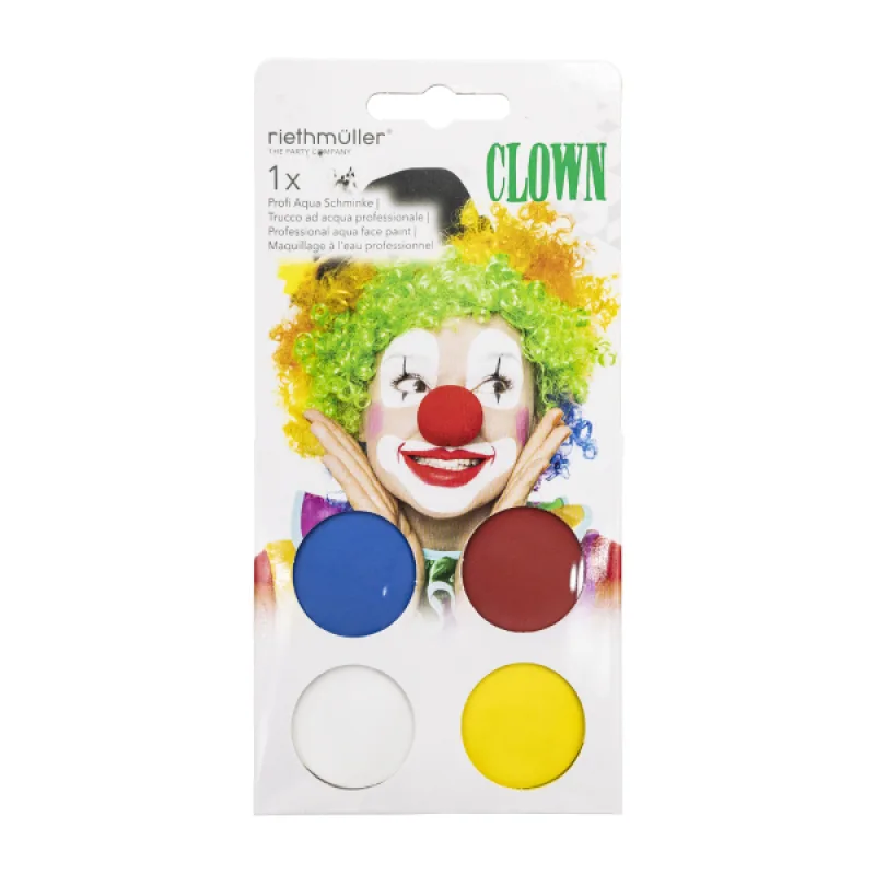 Amscan Make-up sada na tvár - Klaun